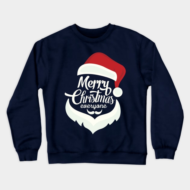 santa claus christmas Crewneck Sweatshirt by Madhav